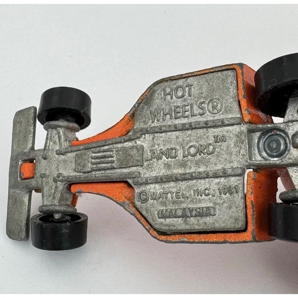 Hot Wheels Land Lord 1981 Mattel Orange Street Is Heat Vintage Diecast Race Car